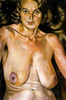 Stanley Spencer : Nude. Portrait Of Patricia Preede